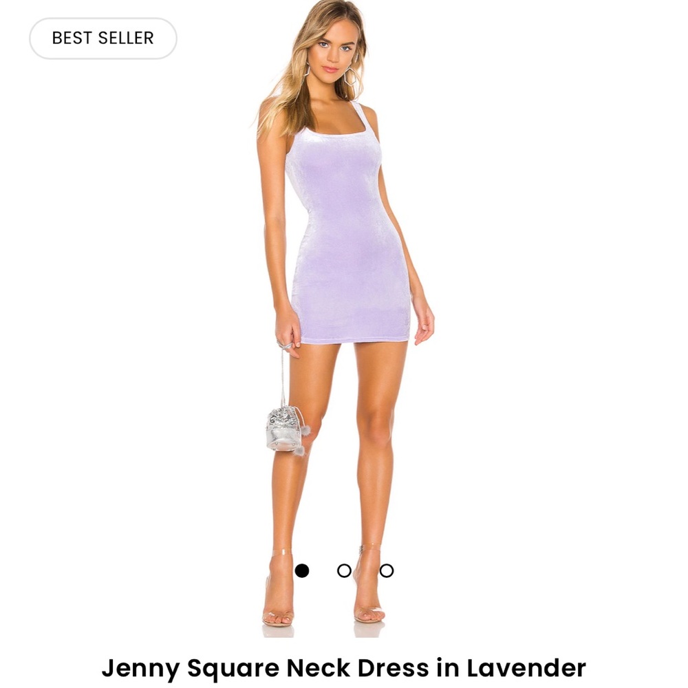 Superdown Revolve Jenny Square Neck Dress